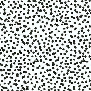 RoomMates 1 roll white and black confetti Peel and Stick Wallpaper